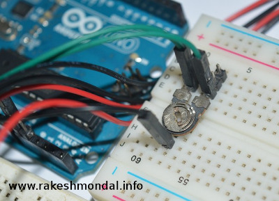 Potentiometer interface with Arduino to control speed of stepper motor