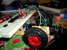 Rakesh Mondal and his robots based on embedded system, electronics and Microcontroller projects