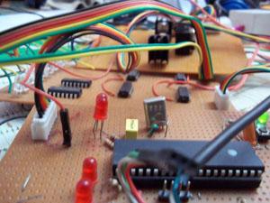 First time coding programming a microcontroller , PIC18f4550 projects 