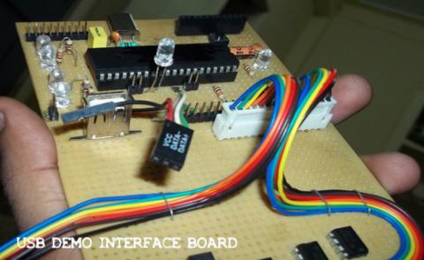 USB Interface Board using pic18f4550 microcontroller tutorial